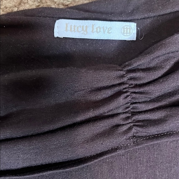 Dark Brown Knee-Length Skirt - Picture 3 of 3